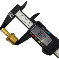 Штуцер пневмо 3/8" НР - 8 мм, 5 шт HG 1648024