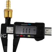 Штуцер пневмо 3/8" НР - 8 мм, 5 шт HG 1648024