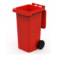 Мусорный контейнер Дигрус 240 л., красный 24.С29-К/Д