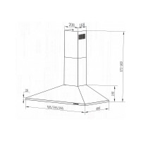 Кухонная вытяжка MAUNFELD Cork 60 белый CORK 60 White