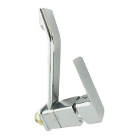 Смеситель для раковины Rainsberg хром, однорычажное управление, поворотный излив R1003DF