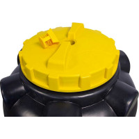 Вертикальная ёмкость KSC 300 л, черная KSC-C-BLACK-300