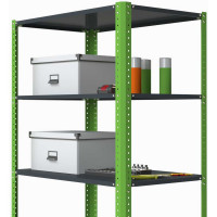 Стеллаж ООО Металекс Metalex AIR 2200x1000x300 мм, 7 полок SMAVII221030