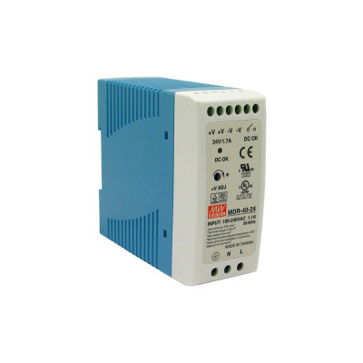 Источник питания Mean Well AC/DC MDR-40-24 Т00252356