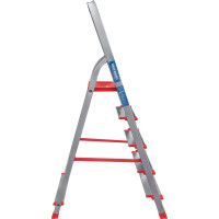 Профессиональная стремянка Новая Высота NV3117, 1x5 ступеней 130 мм, Max нагр. 225 кг, 2К башмаки, 3117105