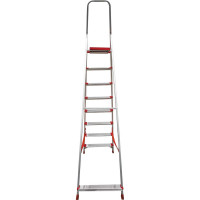 Профессиональная стремянка Новая Высота NV3117, 1x8 ступеней 130 мм 3117108
