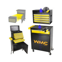 Инструментальная тележка WMC TOOLS с набором инструментов 257 предметов WMC-257(50600)