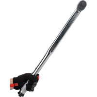 Динамометрический ключ БМ 1/2", 70-350 Нм, длина 630 мм, CrV, в пластиковом кейсе 971835