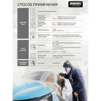 Базовая эмаль металлик 672 пантера (1 л) MOBIHEL 40026002