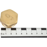 Заглушка LD PRIDE 1'' нар латунь 549737