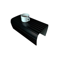 Накладка на диван ZDK Homium деревянная, размер 42x34 см, цвет черный 371378