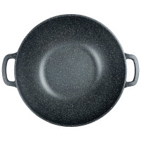 Казан Горница Гранит 300/170 мм, 8 л, с крышкой, литая ручка, антипригарное покрытие ТП9377