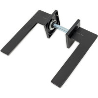 Дверная ручка PUERTO Латте, серия SLIM, черный INAL 543-03 slim B