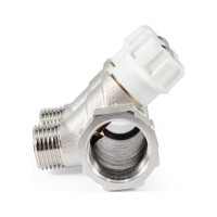 Коллектор с регулировочными вентилями PROFACTOR в/н 3/4" х 2 вых 1/2"нар  PF MV 268.2