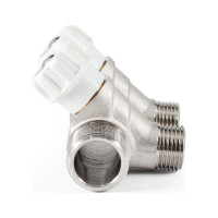 Коллектор с регулировочными вентилями PROFACTOR в/н 3/4" х 2 вых 1/2"нар  PF MV 268.2