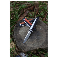 Складной нож Roxon K3, сталь D2, белый K3-D2-WH