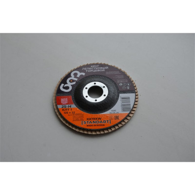 Круг лепестковый торцевой KK19XW КЛТ1 (125х22 мм; P60) БАЗ 960000026210