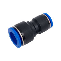 Фитинг прямой переходной пластиковый 16 мм на 12 мм CDC Pneumatics PG 1612N