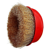 Щетка корщетка чашка YIDA 100 мм, М14, мягкая проволока TORGWIN T876603