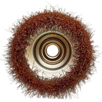 Щетка корщетка чашка YIDA 100 мм, М14, мягкая проволока TORGWIN T876603