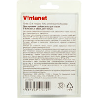 Двусторонняя клейкая лента для зеркал и монтажных работ Vintanet VN819, 19 мм х 3 м VN819193