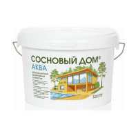 Акриловый декоративный антисептик для дерева ЗАО Декарт «Сосновый Дом» АКВА (сосна; 2.5 л) 28853