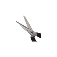 Ножницы ОФИСМАГ Soft Grip 216 мм, резиновые вставки, черно-красные, 3-х сторонняя заточка, в картонная упаковка с европодвесом 231523