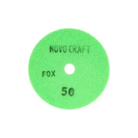 Диск алмазный гибкий черепашкa Fox 100 мм, № 50, сухой рез, 10 шт Novocraft PPTHW1000050