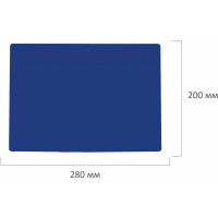 Доска для лепки ПИФАГОР с 2 стеками А4, 280x200 мм, синяя 270558