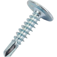 Саморез МЕТАЛЛСЕРВИС ПШ 4.2x19 мм, сверло, цинк, 200 шт. 1238377