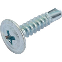 Саморез МЕТАЛЛСЕРВИС ПШ 4.2x19 мм, сверло, цинк, 200 шт. 1238377