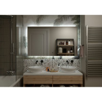 Зеркало с подсветкой Art&Max Perugia 1400x800 AM-Per-1400-800-DS-F