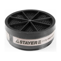 Фильтрующая противогазная полумаска с фильтрами А1 STAYER MASTER 11175
