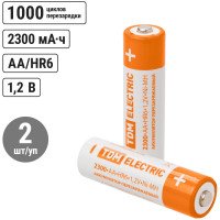 Аккумулятор TDM ELECTRIC AA-2300 mAh Ni-MH BP-2 SQ1702-0070