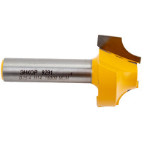 Фреза пазовая фасонная (25.4х14 мм; R 6.35 мм; хвостовик 8 мм) по дереву Энкор 9291