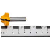 Фреза пазовая фасонная (25.4х14 мм; R 6.35 мм; хвостовик 8 мм) по дереву Энкор 9291