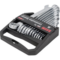 Набор комбинированных ключей дюймовых в пластиковом держателе 12 предметов 1/4 -15/16 BAUM 30-12AP