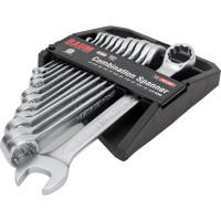 Набор комбинированных ключей дюймовых в пластиковом держателе 12 предметов 1/4 -15/16 BAUM 30-12AP
