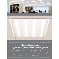 Светодиодная панель FERON встраиваемая Армстронг AL2115 48W, 4200Lm, 4000K, призма 29764