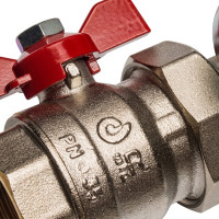 Распределительный коллектор из латуни без расходомеров 3 вых. STOUT SMB 0468 000003