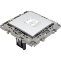 Информационная розетка ЭРА 12-3107-03 RJ45, IP20, алюминий Б0014725