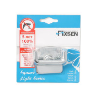 Крючок двойной FIXSEN SQUARE 93105A