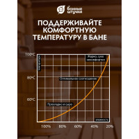 Термометр с гигрометром Банные штучки Банная станция, овальный, 16х14х3 см 18022