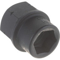 Головка торцевая ударная мини 6-гранная JTC 1/2" х 13мм, длина 28мм 442813 508559