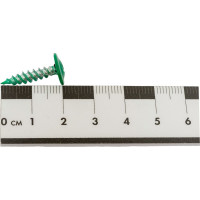 Прессшайба Качественный КРЕПЕЖ 4.2х19 мм, зеленая мята RAL 6029, острый, 250 шт 0300195 КЧ