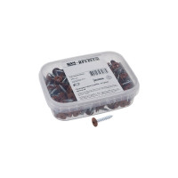 Прессшайба Качественный КРЕПЕЖ 4.2х16 мм, коричневая медь RAL 8004, острая, 250 шт 0200293 КЧ