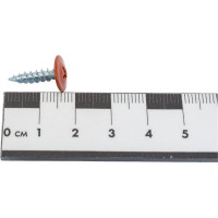 Прессшайба Качественный КРЕПЕЖ 4.2х16 мм, коричневая медь RAL 8004, острая, 250 шт 0200293 КЧ