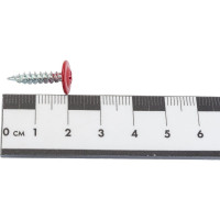 Прессшайба Качественный КРЕПЕЖ 4.2х19 мм, красный рубин RAL 3003, острая, 250 шт 0300249 КЧ