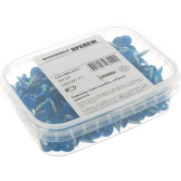 Прессшайба Качественный КРЕПЕЖ 4.2х13 мм, синяя RAL 5005, острая, 300 шт 0200251 КЧ