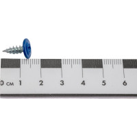 Прессшайба Качественный КРЕПЕЖ 4.2х13 мм, синяя RAL 5005, острая, 300 шт 0200251 КЧ